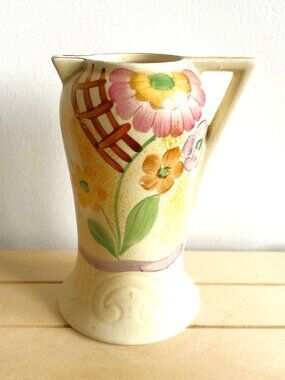 Wadeheath Art Deco Vintage Pitcher Vase